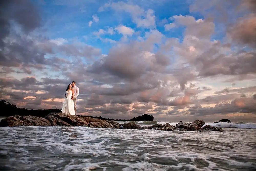 wedding photos costa rica